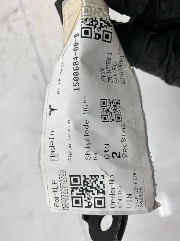 ⭕ 20-24 Tesla Model Y MY Rear Left & Right Door Check Strap Stopper 15