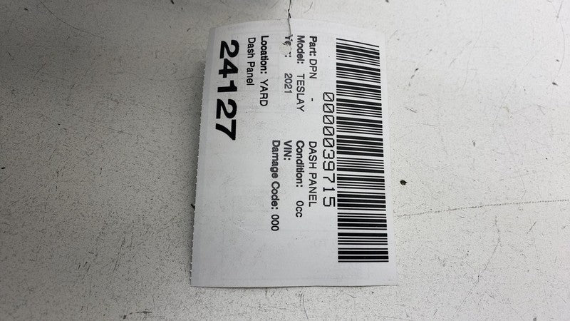 ⭕ 2020-2023 Tesla Model Y Dashboard Instrument Panel Base & Premium As