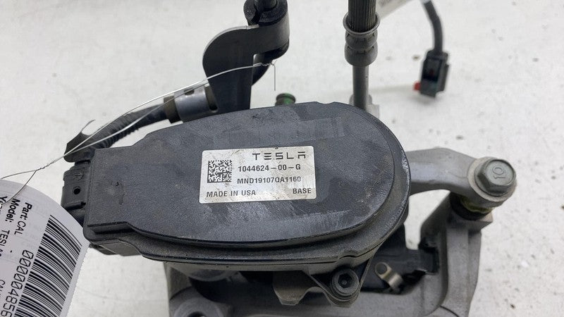 104462400G ⭕ 2017-2025 Tesla Model 3 Rear Right Caliper + Brake Hose Line BASE 1044624-00-G