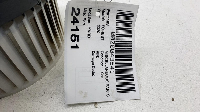 872700-6490 2020 Subaru Forester Heater HVAC Blower Motor Fan 872700-6490 OEM
