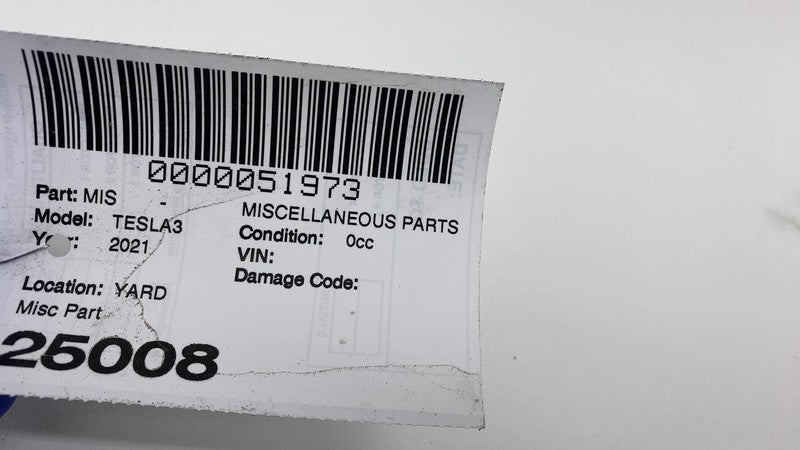 108399400G 2017-2023 Tesla Model 3 M3 Rear Bumper Support Bracket w/ BCM Control Module OEM