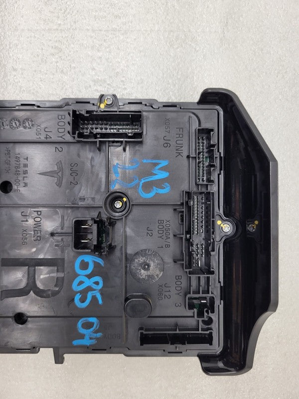 ⭕ 20-23 Tesla Model 3 Right Low Voltage Electronic Control Module 1567