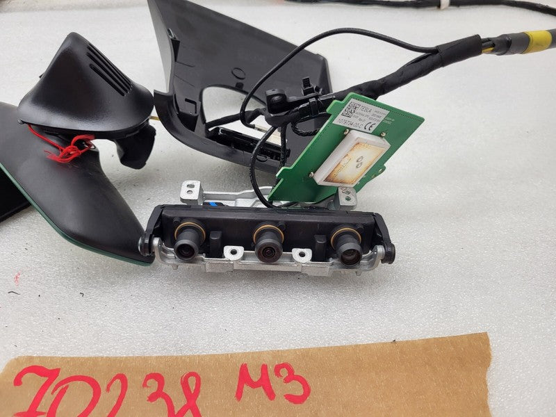 ⭕ 2017-2023 Model 3 Front Windshield Interior Rear View Mirror w/ Trip