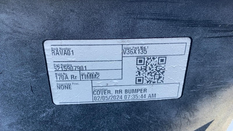 ⭕ 2013 2014 2015 2016 2017 2018 Toyota Avalon Rear Bumper Fascia Cover