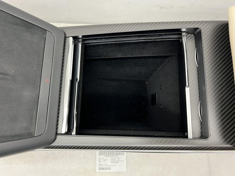Does not apply 2021 2022 2023 Tesla Model S MS Plaid Center Console w/ Display Screen Assembly