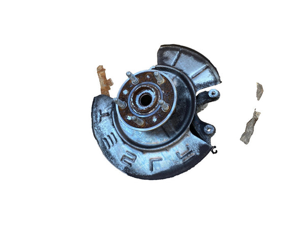 16-20 Model X Rear Right Suspension Spindle Knuckle w/ Hub & Shield 1027416-00-D