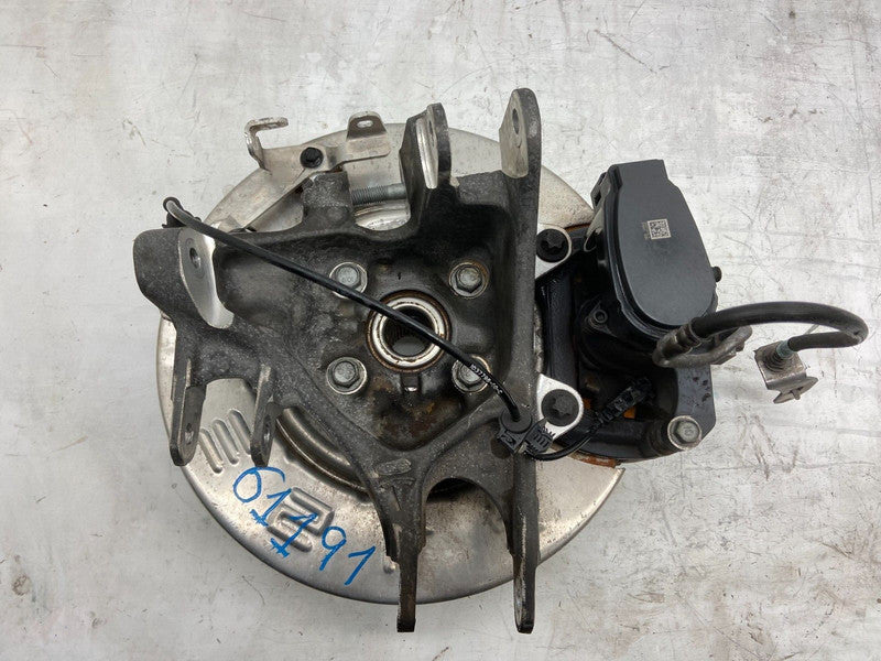 ⭕ 12-20 Tesla Model S MS Rear Right Spindle Knuckle & Wheel Hub Rotor 