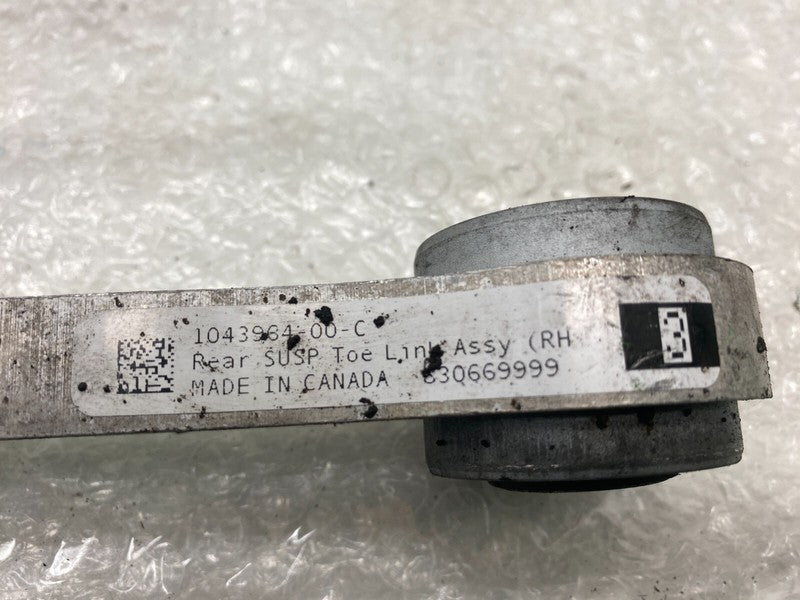 104396400C ⭕ 12-20 Model S Rear Right Suspension X-Axis Toe Link Control Arm 1043964-00-C