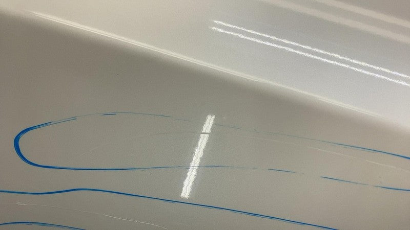 16-19 Mercedes-Benz GLE350 Rear Left Door Shell Panel w/ QTR Glass White - 799