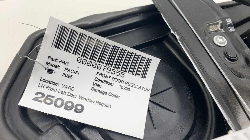 ⭕2017-2025 Chrysler Pacifica Front Left Door Window Regulator & Motor w/ Carrier