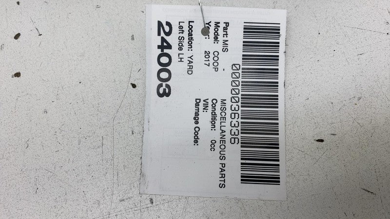 ⭕ 2014-2019 Mini Cooper S Front Driver Side Fender Panel Left LH Assembly Gray