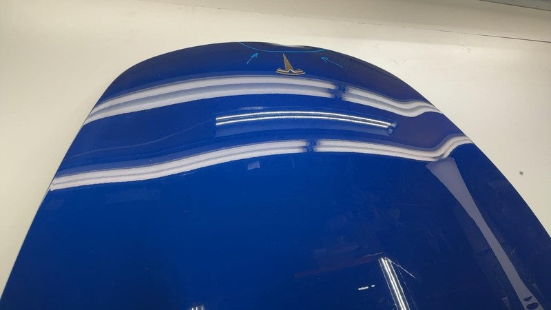 ⭕ 2017-2023 Tesla Model 3 M3 Front Hood Bonnet Shell Panel Cover OEM Blue - PPSB