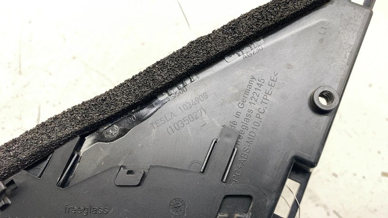 ⭕ 16-20 Model X MX Front Driver Side Door Quarter Applique Assembly Le