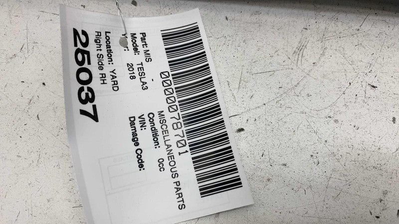 ⭕ 17-23 Model 3 Rear Right Door Window Inner Belt Weatherstrip Seal 10