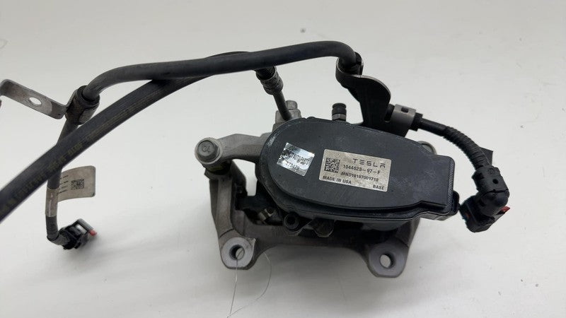 ⭕ 17-23 Tesla Model 3 Y Rear Driver Caliper w/ Brake Line Hose Left 10