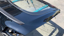 ⭕ 12-15 Tesla Model S Rear Trunk Liftgate Hatch Panel w/ Window Glass Black PBSB