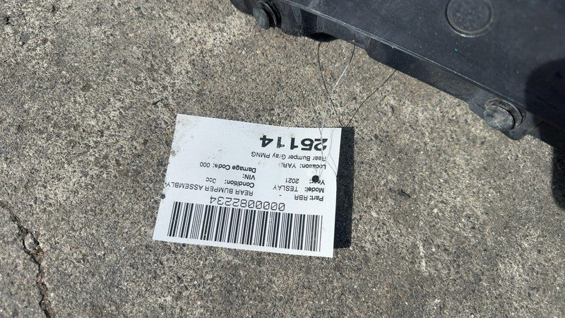 ⭕ 2020-2022 Tesla Model Y Rear Bumper Cover & Lower Valance Diffuser G