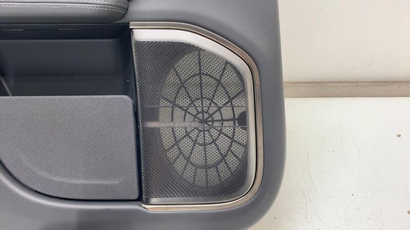 PT00001205 22-24 Rivian R1T R1S Rear Driver Side Door Panel Trim Card Cover Left PT00001205