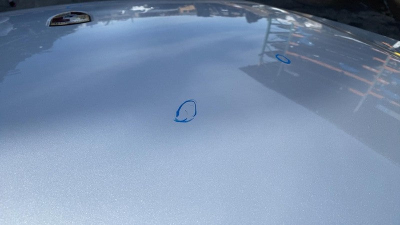 2011-2014 Porsche Cayenne Front Bonnet Hood Shell Panel Cover Assy Silver - LX7W