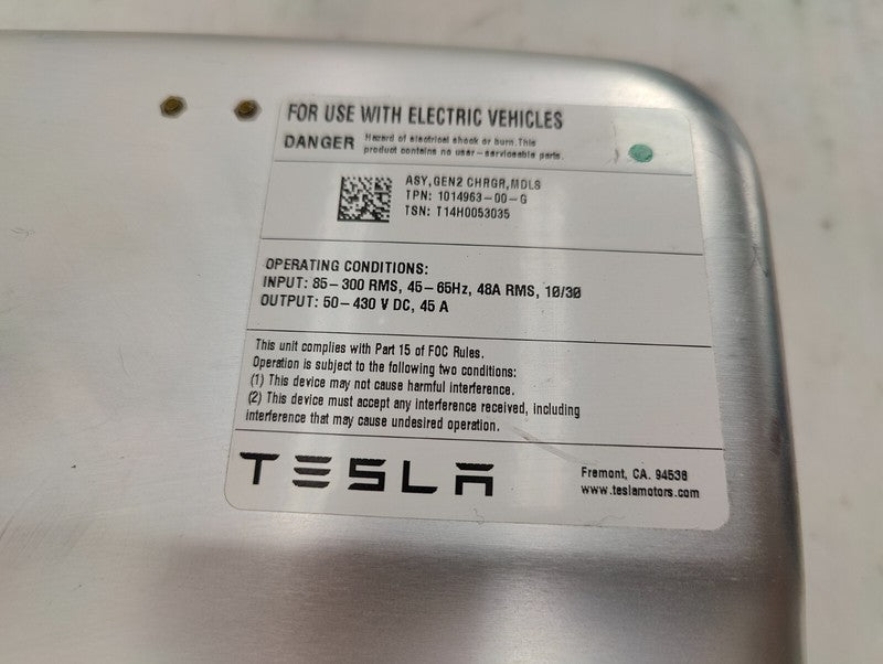 101496300G ⭕2012-2015 Tesla Model S Onboard Charger Module Charging Unit Gen 2 1014963-00-G