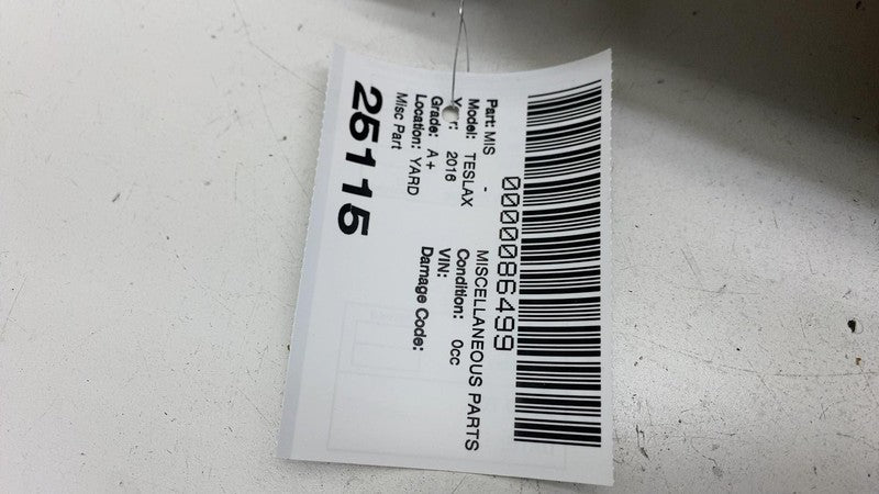 ⭕ 16-20 Model X Rear 3rd Row Trunk Load Floor Support Carpet Cover 105