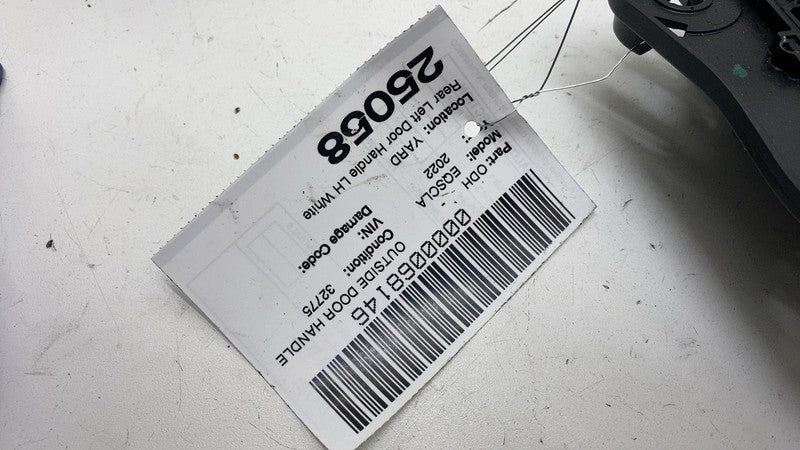 A 223 003 09 99 ⭕ 2022 Mercedes-Benz EQS 450+ V297 Rear Left Exterior Door Handle Outer White LH