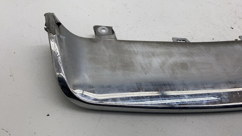 ⭕ 2012-2015 Tesla Model S Rear Bumper Valance Diffuser Cover Chrome Tr