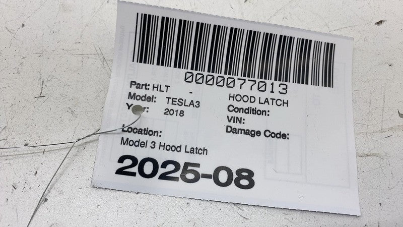 ⭕2017-2024 Tesla Model 3 M3 Front Frunk Bonnet Hood Lock Latch Catch Striker OEM
