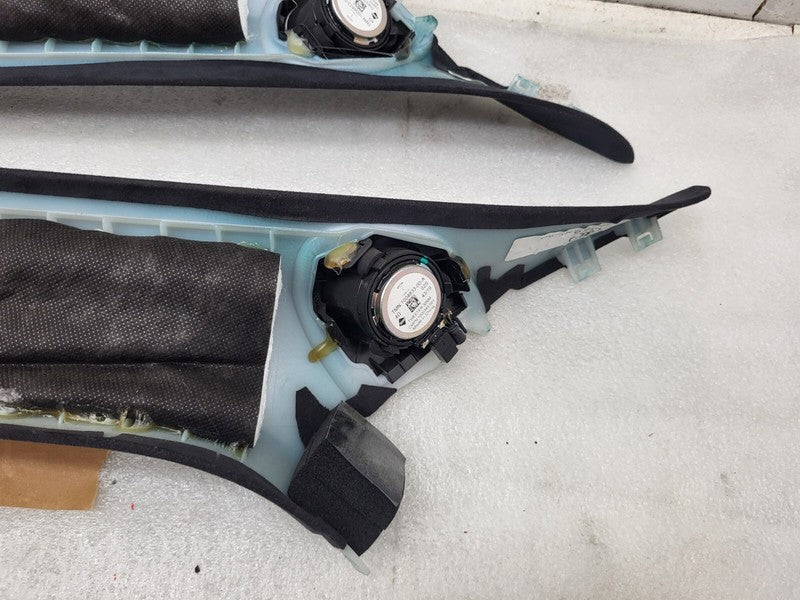 100248806K ⭕16-20 Model S Left & Right Upper A-Pillar Cover Trim  1002488-06-K/1007440-06-K