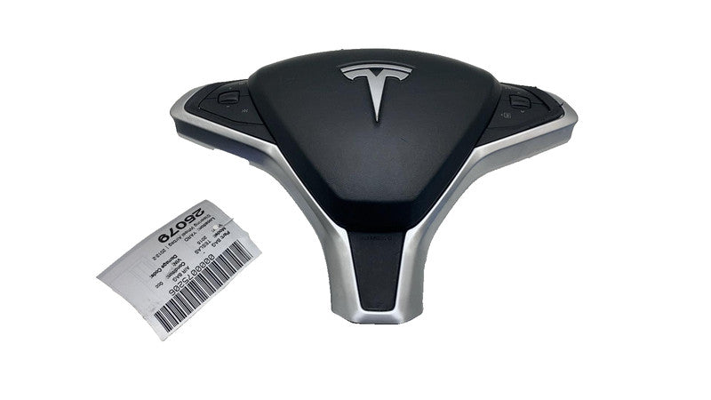 ⭕ 12-15 Model S MS Steering Wheel Airbag w/ Control Switch & Bezel 1023381-01-E