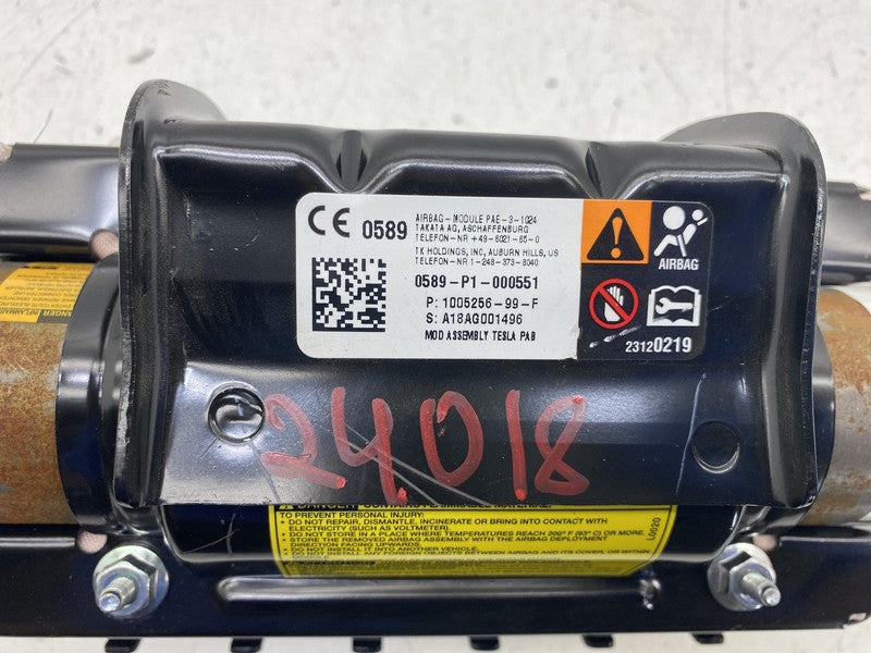 ⭕ 2012-2020 Tesla Model S Passenger Dashboard Panel Airbag Right RH 10