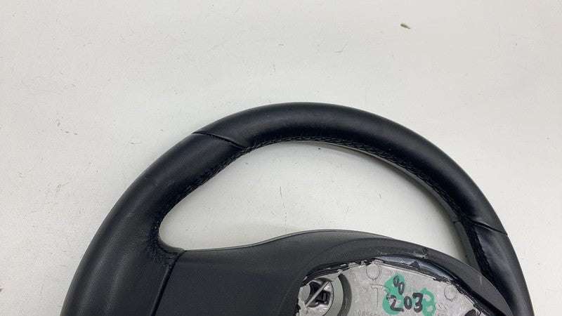 110532400E ⭕ 2017-2020 Tesla Model 3 M3 Steering Wheel Leather Black Assembly 1105324-00-E
