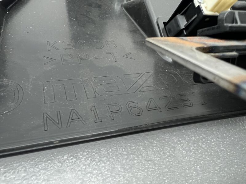 NA1P64281 2016-2022 Mazda MX-5 Miata Driver Side Lower Dashboard Trim Kick Panel Left LH