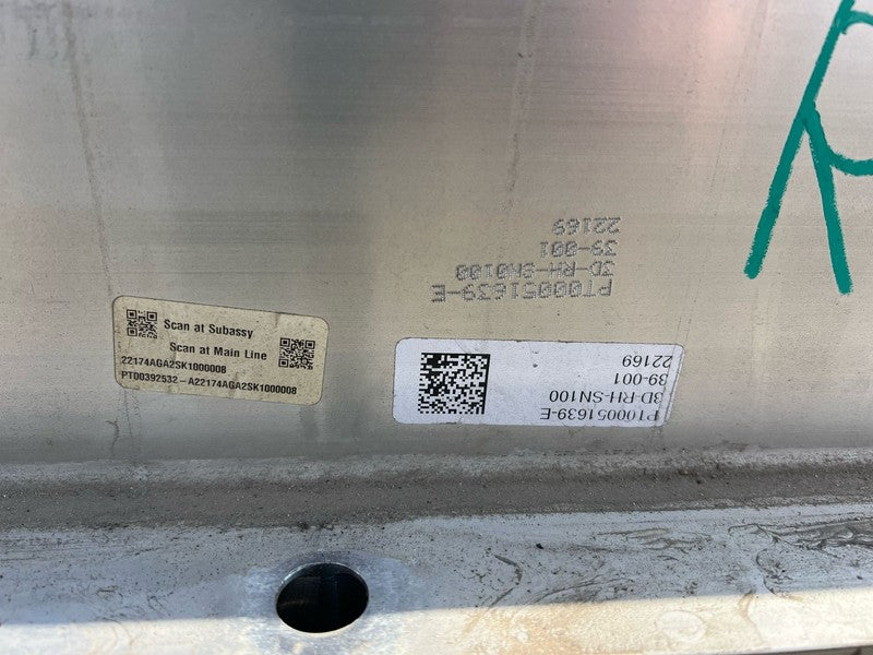 ⭕ 2022 Rivian EDV-700 Amazon Van Right Reinforcement Support Bar RH PT