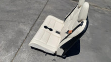 ⭕ 2016-2020 Tesla Model X Rear Left & Right 3rd Row Seat Leather White Assembly