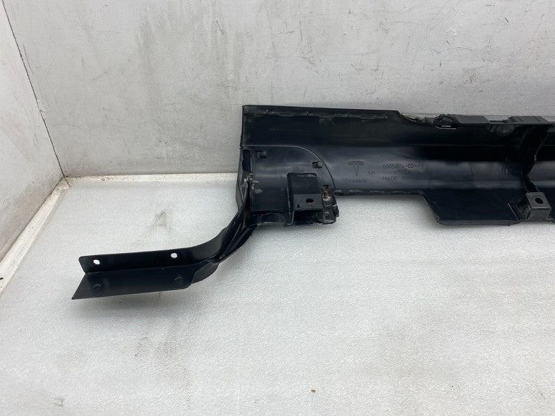 6005874 00 G ⭕ 2012-2020 Model S Left Rocker Panel Outer Sill Molding w/ Fairing 6005874-00-G