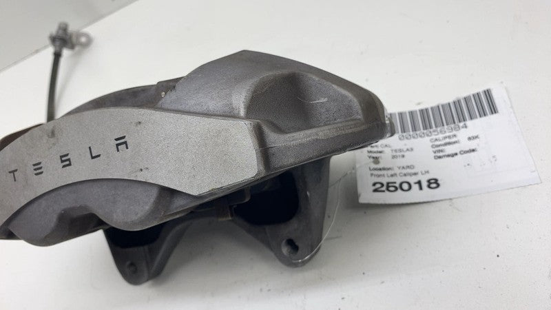104462100D ⭕ 2017-2023 Tesla Model 3 Front Left Caliper w/ Brake Hose Line LH 1044621-00-D