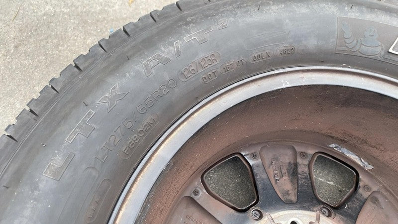 ⭕ 2019-2024 Ram 3500 20" Wheel Rim w/ Michelin Tire LT275/65 R20 Assy 