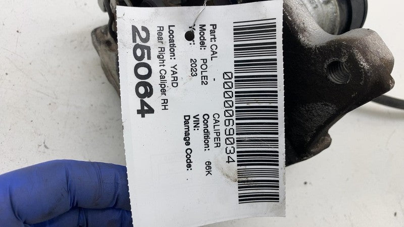 32300771 ⭕ 2021-2023 Polestar 2 Rear Passenger Right Brake Caliper w/ Hose Line 32300771