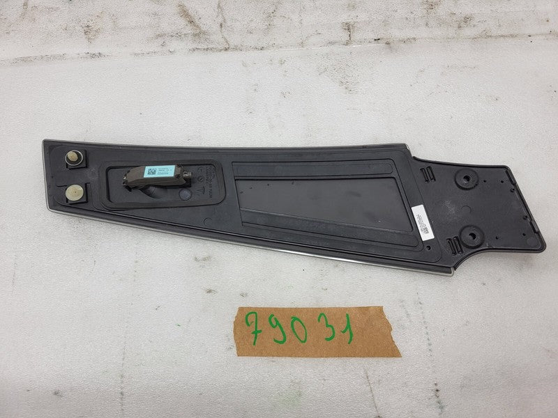 109230700C ⭕ 16-20 Model S Passenger B-Pillar Glass Applique w/ Camera Right 1092307-00-C