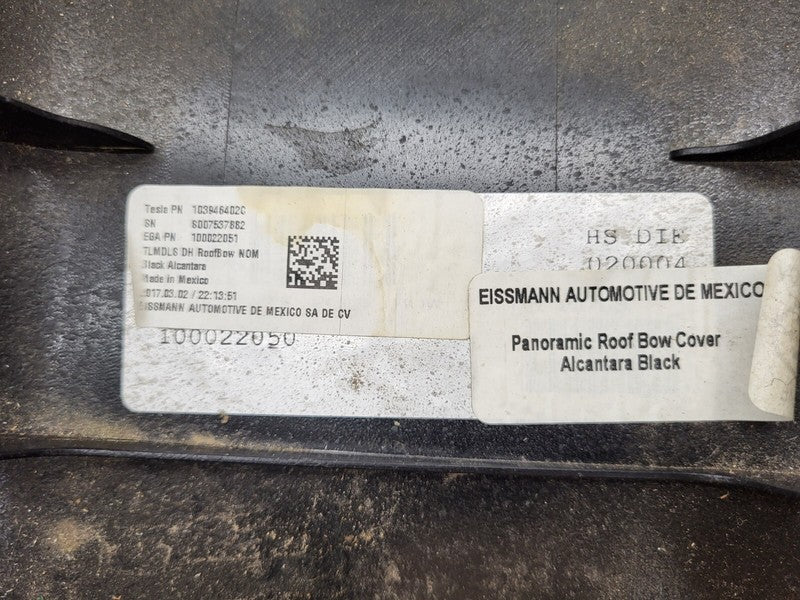 103946402C ⭕ 2012-2020 Model S Sunroof Headliner Panoramic Roof Bow Trim Cover 1039464-02-C