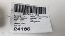 2014 Yamaha YZ250 Left Side Cover Plastic Guard