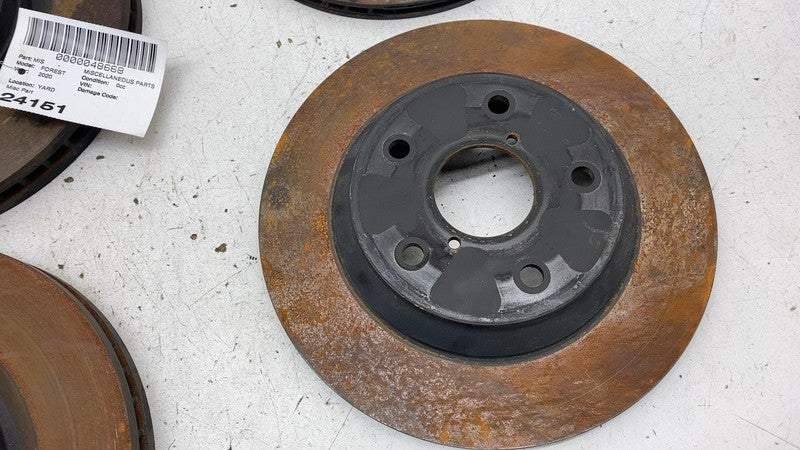 2019-2024 Subaru Forester SET of 4 Front & Rear Left & Right Brake Disc Rotor