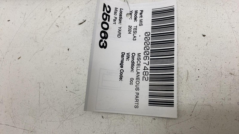 ⭕ 2024 2025 Model 3 Passenger Side Upper Rail Trim Cover Right RH 1771