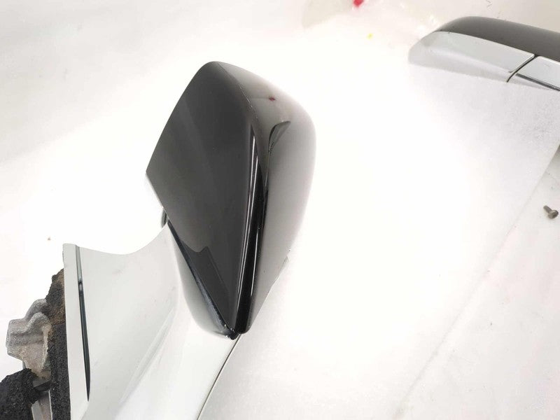 ⭕12-15 Tesla Model S Left Exterior Rear View Door Mirror Black PBSB 60