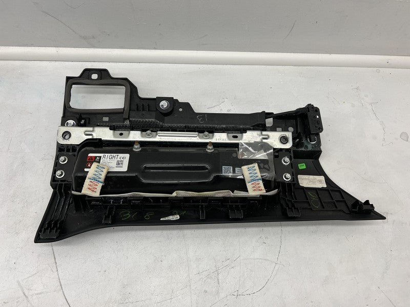 1077826-00-D 2021-2023 Tesla Model S X Plaid Front Right Passenger Knee Airbag BLACK w/ Trim