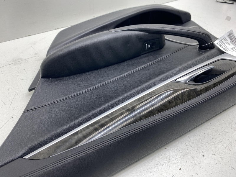 ⭕ 2017-2023 BMW 540i Rear Right Side Interior Door Panel Trim Card Bla