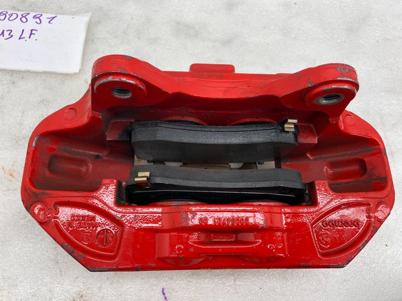 1044641 00 F ⭕ 2017-2022 Tesla Model 3 Front Left Performance Brake Caliper Red 1044641-00-F