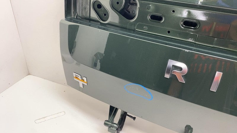 ⭕ 22-24 Rivian R1T Rear Truck Bed Door Tailgate Shell Assy Forest Gree