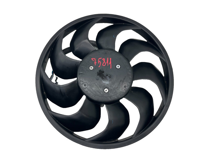 ⭕ 2017-2020 Tesla Model 3 Radiator Cooling Fan (9-Blade) w/ Motor Plug Assembly